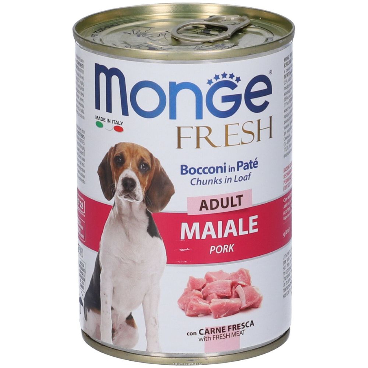 Cerca Offerte di monge fresh bocconi in paté maiale cani adulti set da 10 10x400 g e acquista online