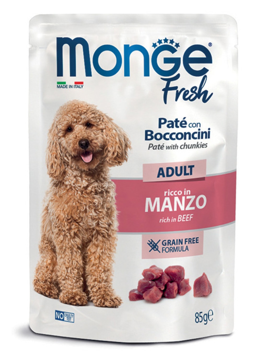 Cerca Offerte di Monge fresh dog adult manzo 85 g mangime e acquista online