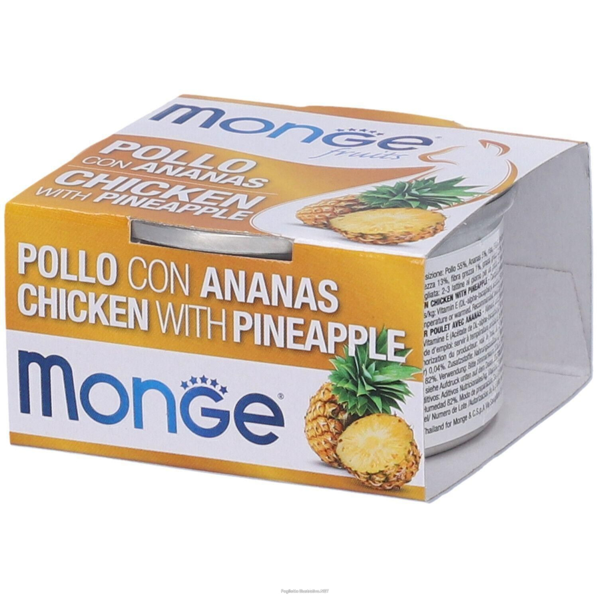 Cerca Offerte di monge fruits pollo con ananas gatti adulti 4x80 g mangime e acquista online