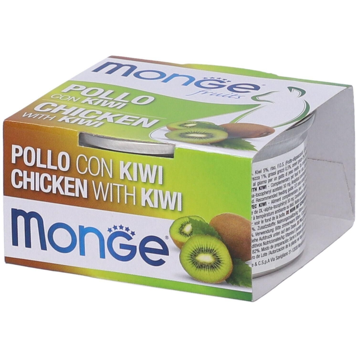 Cerca Offerte di monge fruits pollo con kiwi gatti adulti 5x80 g mangime e acquista online