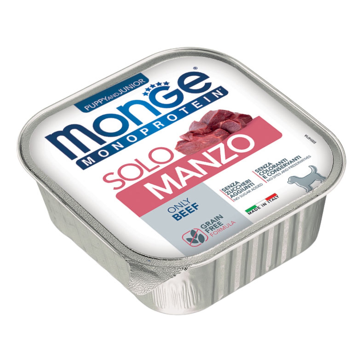 Cerca Offerte di Monge monoprotein dog puppy & junior solo manzo 150 g mangime e acquista online