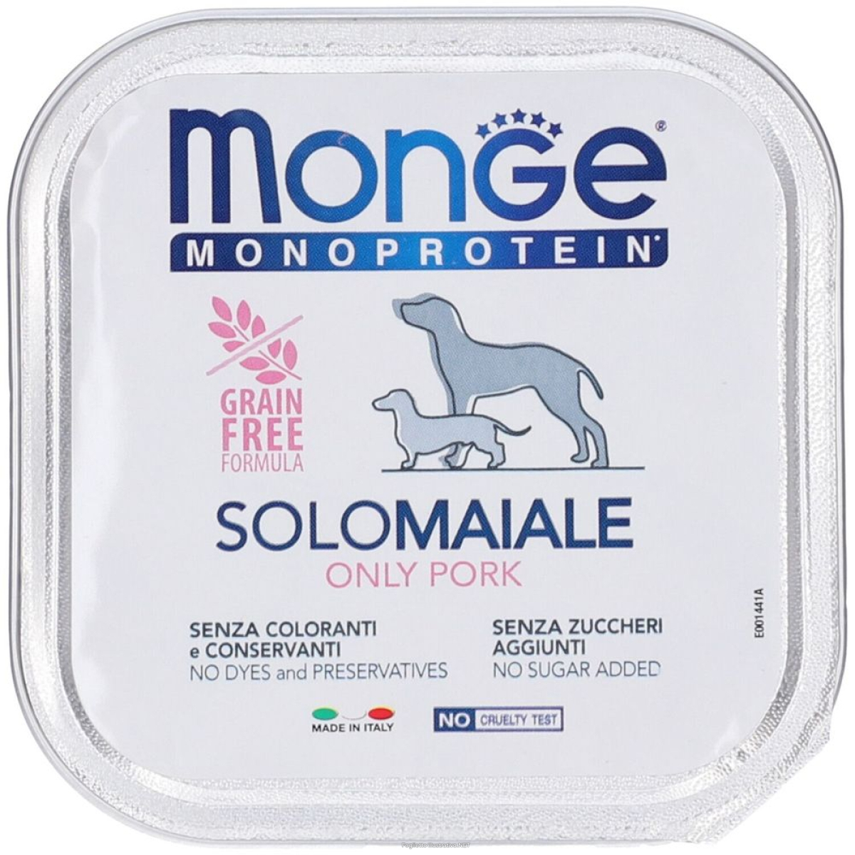 Cerca Offerte di monge monoprotein paté solo maiale cani adulti set da 14 14x150 g e acquista online