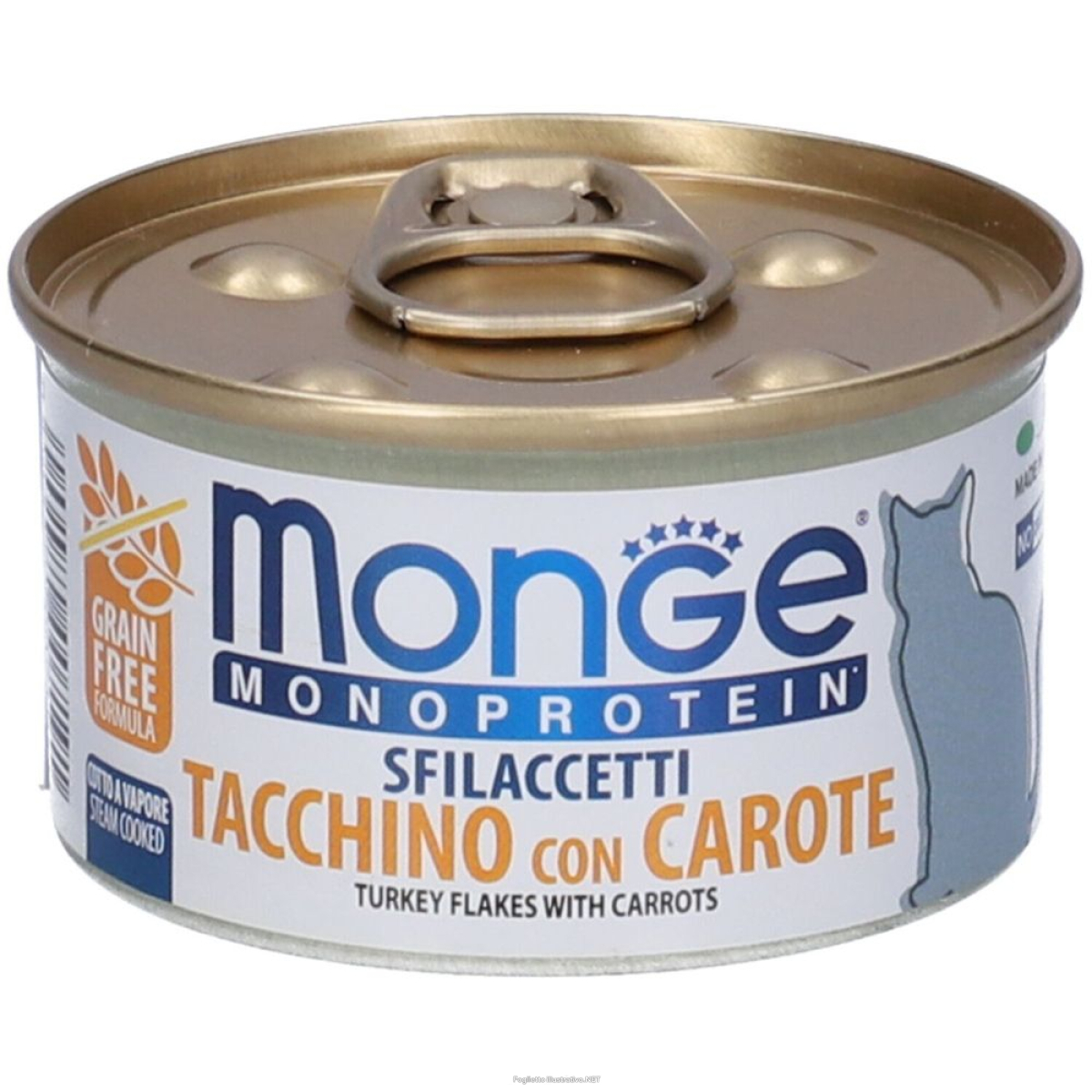 Cerca Offerte di monge monoprotein sfilaccetti tacchino con carote gatti adulti set da e acquista online