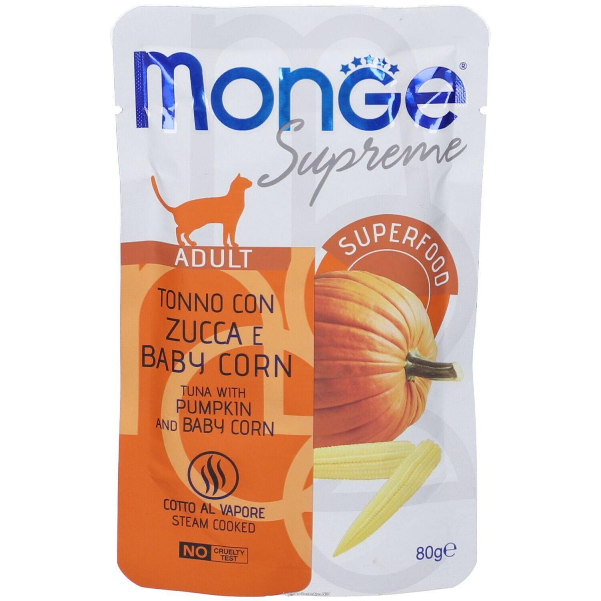 Cerca Offerte di monge supreme adult tonno con zucca e baby corn gatti adulti 4x80 g ma e acquista online