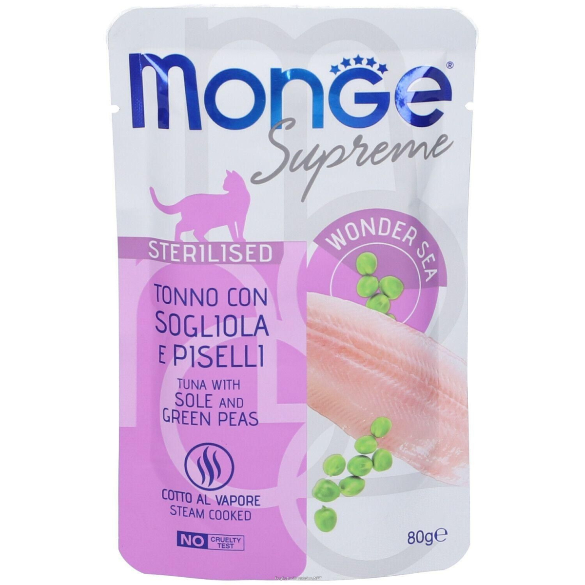 Cerca Offerte di monge supreme sterilised pezzetti di tonno con sogliola e piselli 4x80 e acquista online