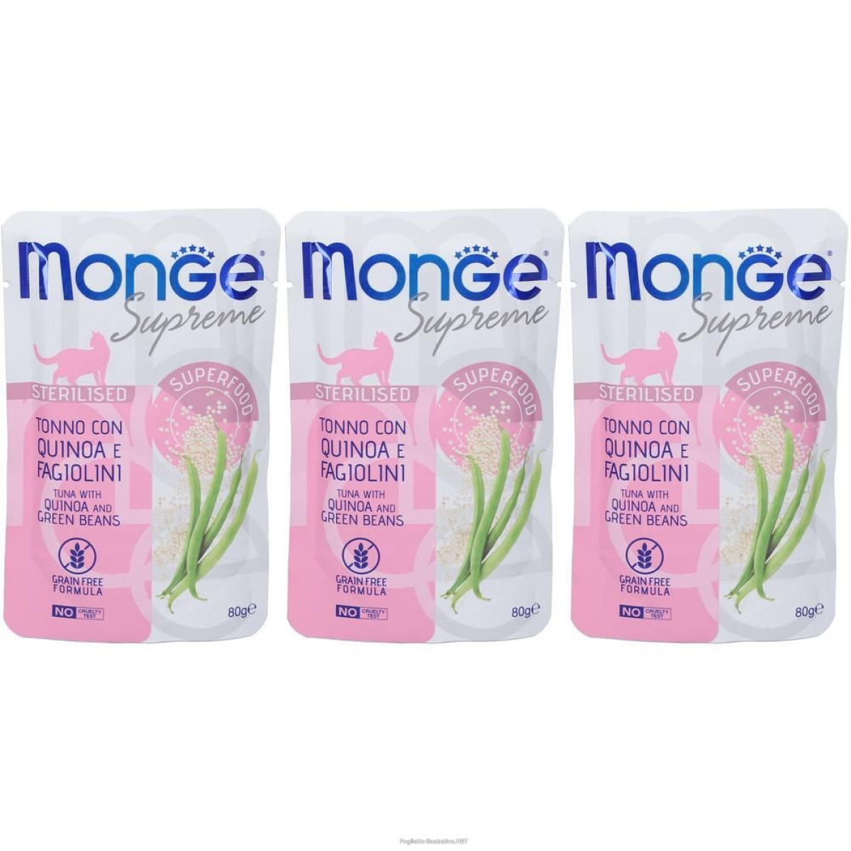 Cerca Offerte di monge supreme sterilised tonno con quinoa e fagiolini gatti sterilizza e acquista online