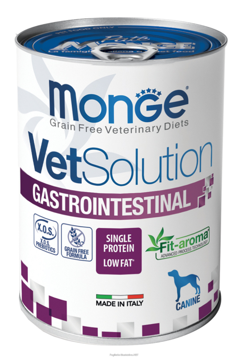 Cerca Offerte di monge vetsolution gastrointestinal cibo umido per cani scatoletta 400g e acquista online