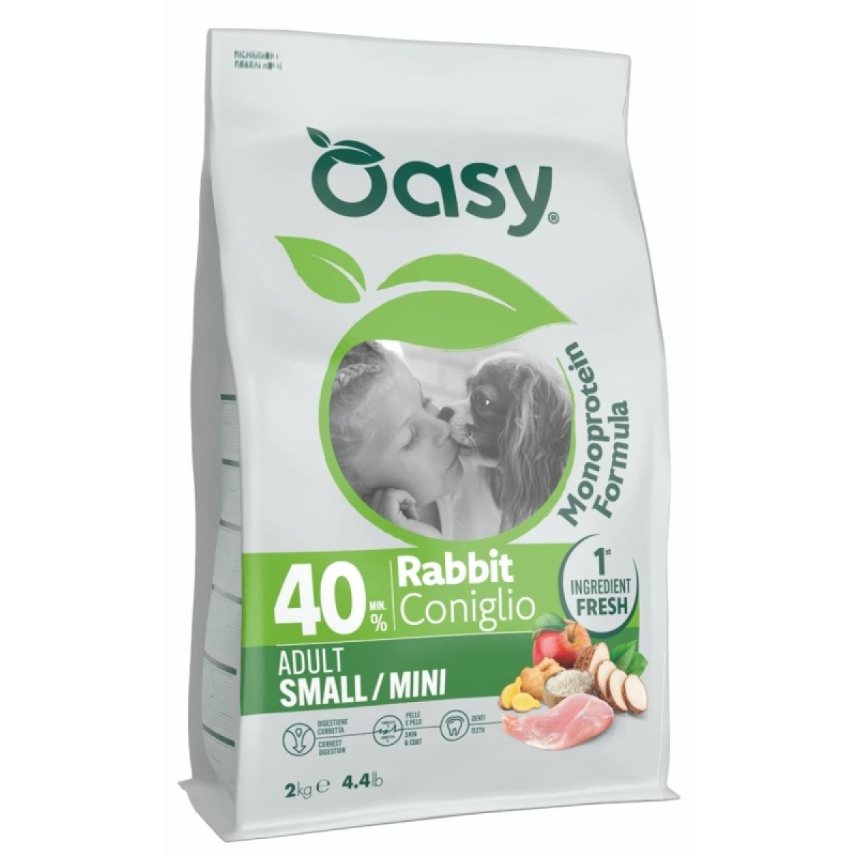 Cerca Offerte di Monoprotein formula cane adult small mini coniglio - alimento completo per cani adulti di taglia piccola 800 gr e acquista online