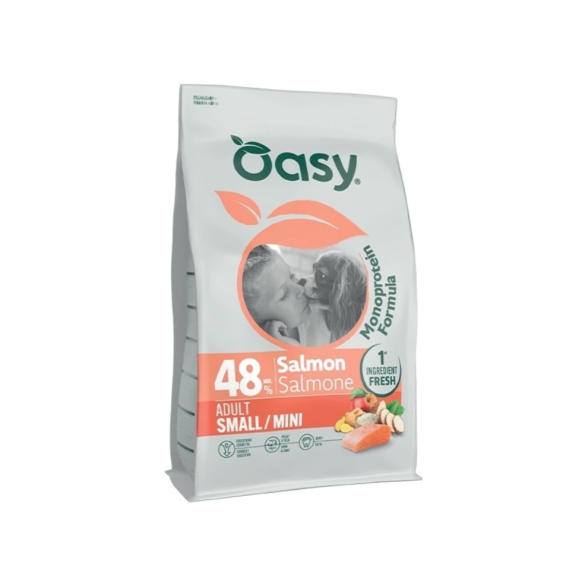 Cerca Offerte di Monoprotein formula cane adult small mini salmone - alimento completo per cani adulti di taglia piccola 800 gr e acquista online