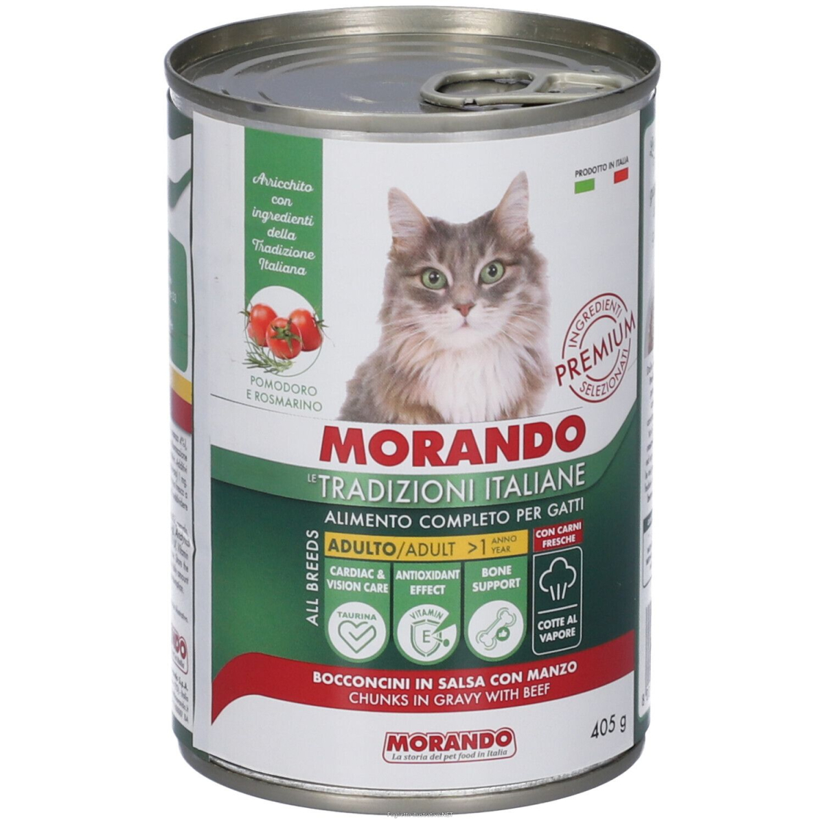 Cerca Offerte di morando bocconcini in salsa con manzo per gatti adulti 405 g mangime e acquista online