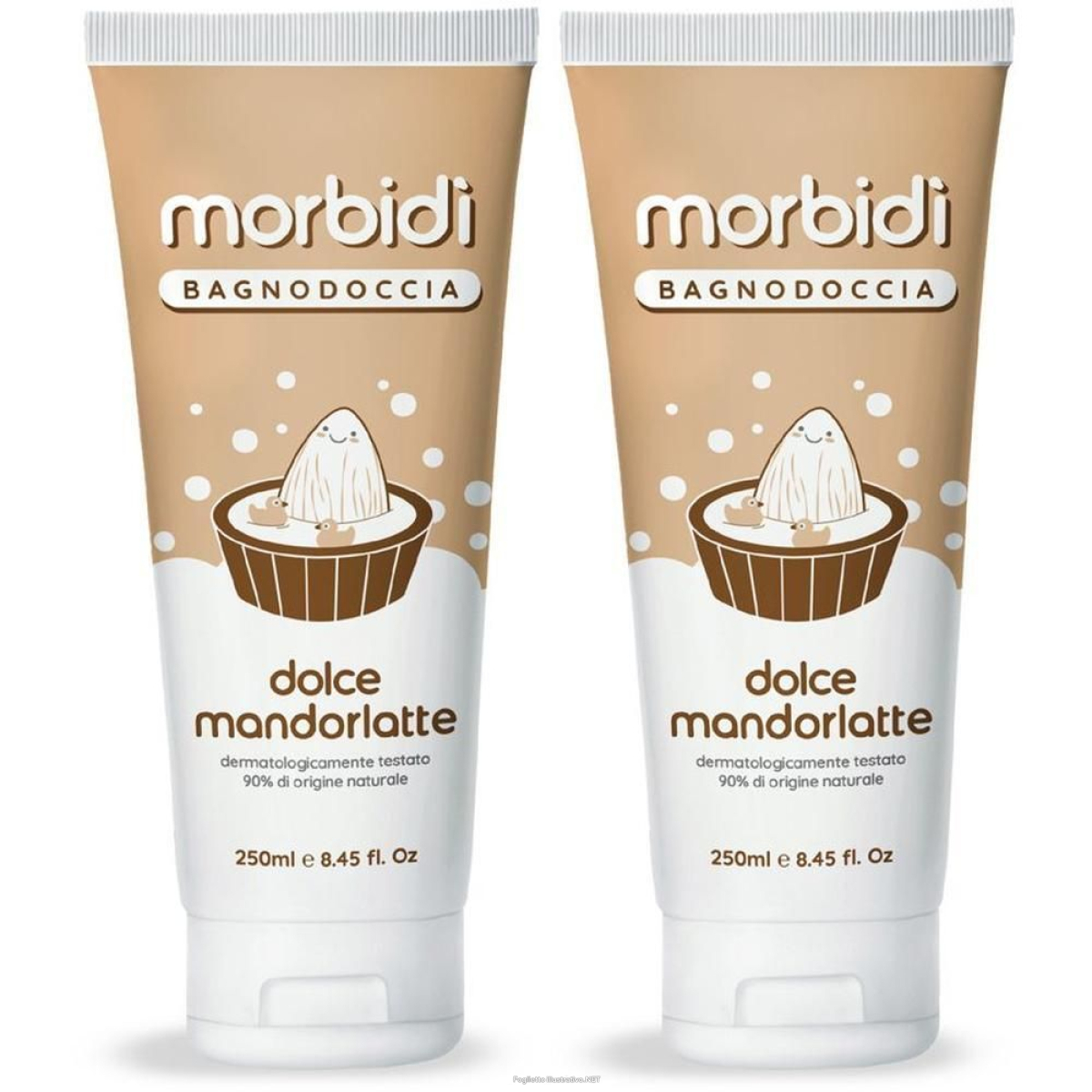 Cerca Offerte di morbidì bagnodoccia dolce mandorlatte 250ml 250 ml detergente e acquista online
