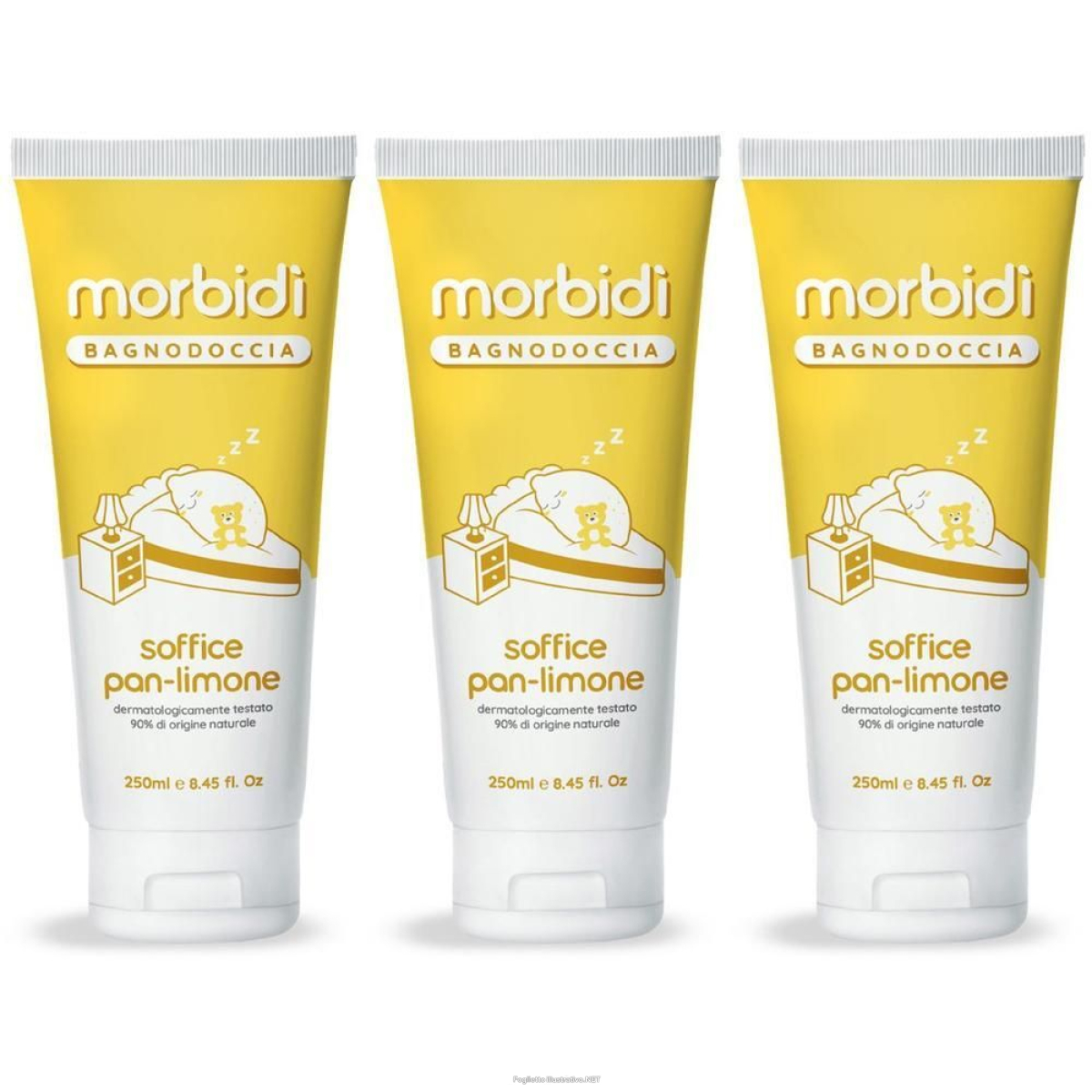Cerca Offerte di morbidì bagnodoccia soffice panlimone 250ml 250 ml detergente e acquista online