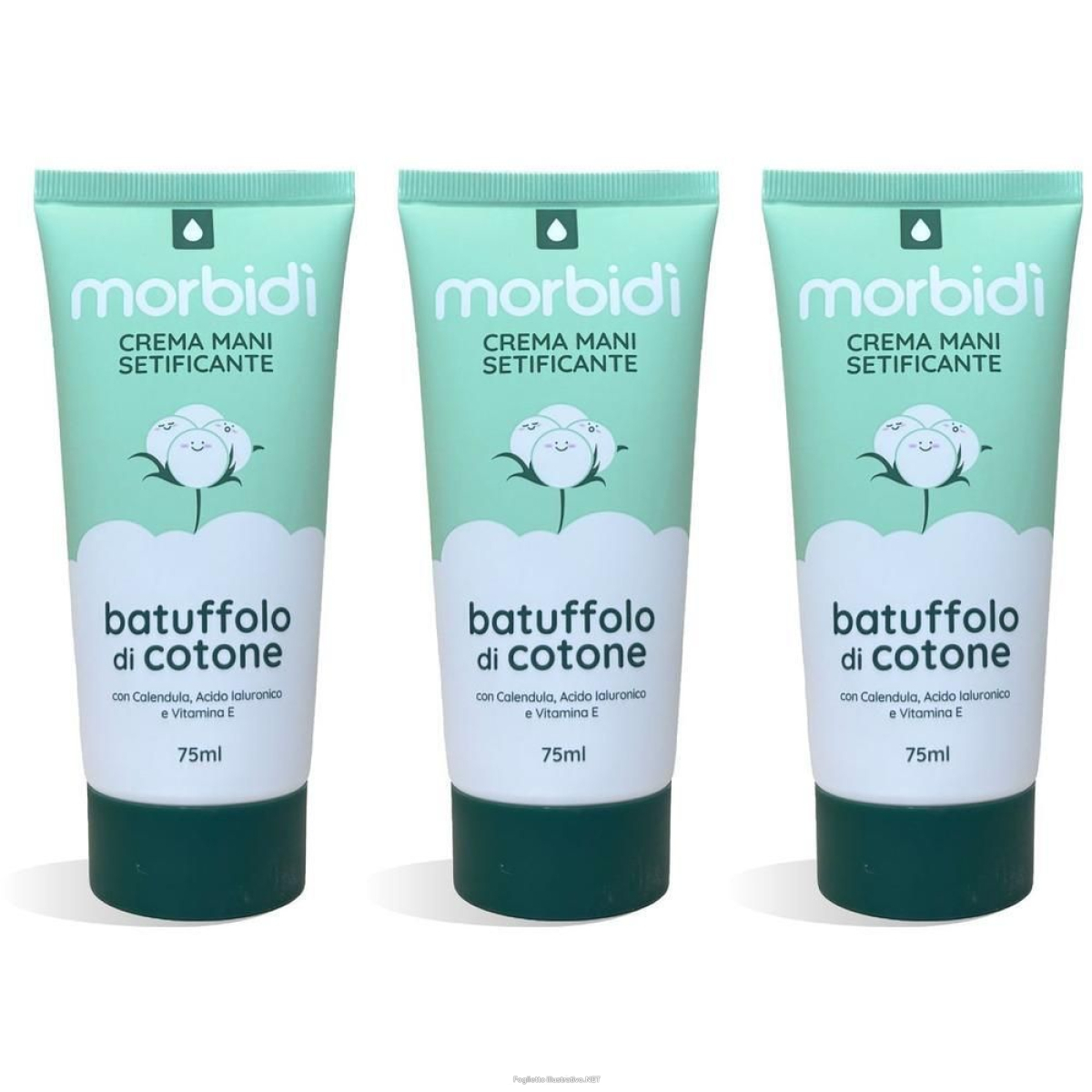 Cerca Offerte di morbidì crema mani batuffolo di cotone 75ml 3x75 ml e acquista online
