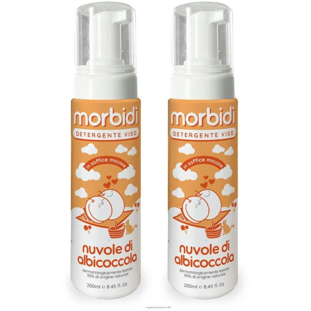 Cerca Offerte di morbidì detergente viso nuvole di albicoccola 200 ml e acquista online