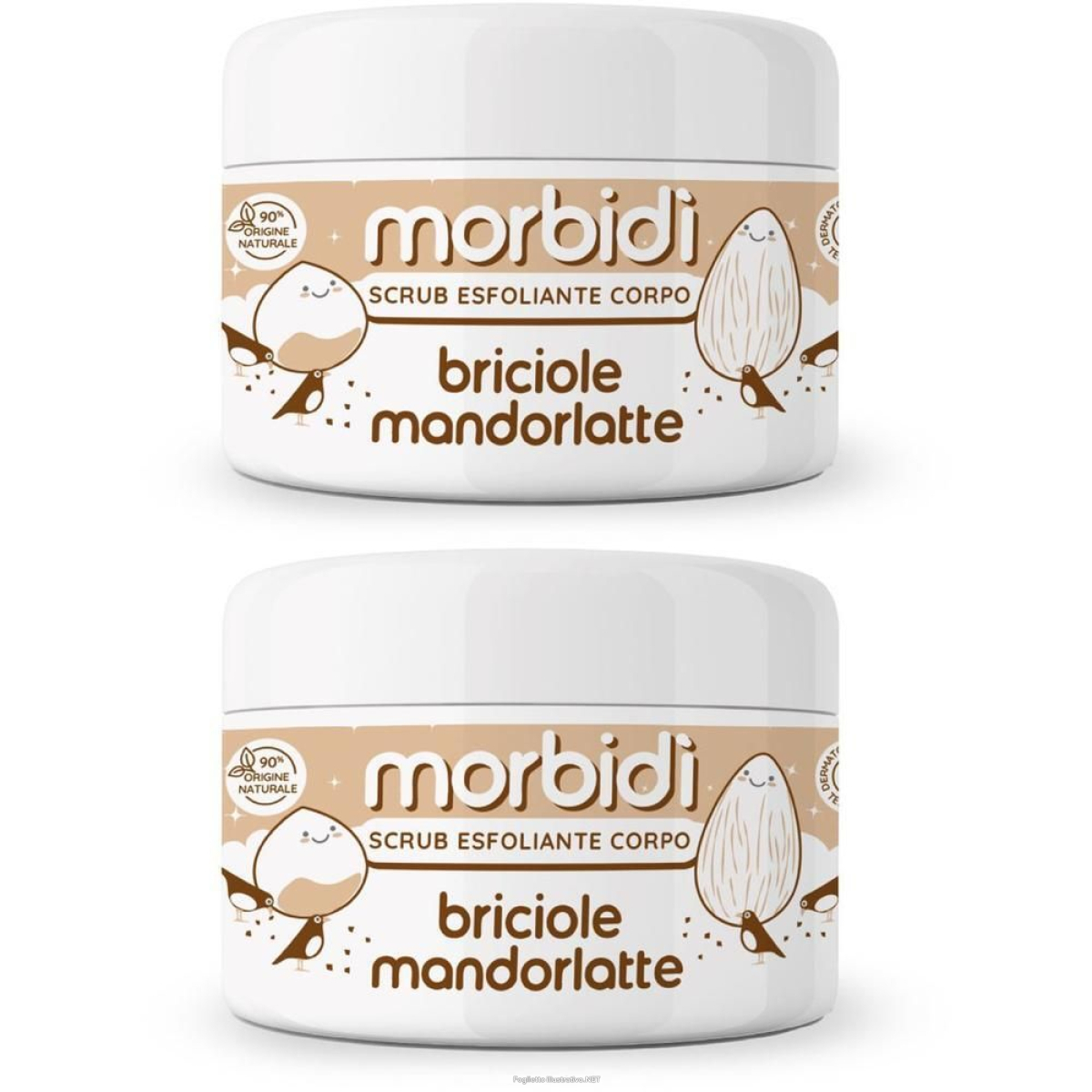 Cerca Offerte di morbidì scrub esfoliante corpo briciole mandorlatte 2x1 st e acquista online
