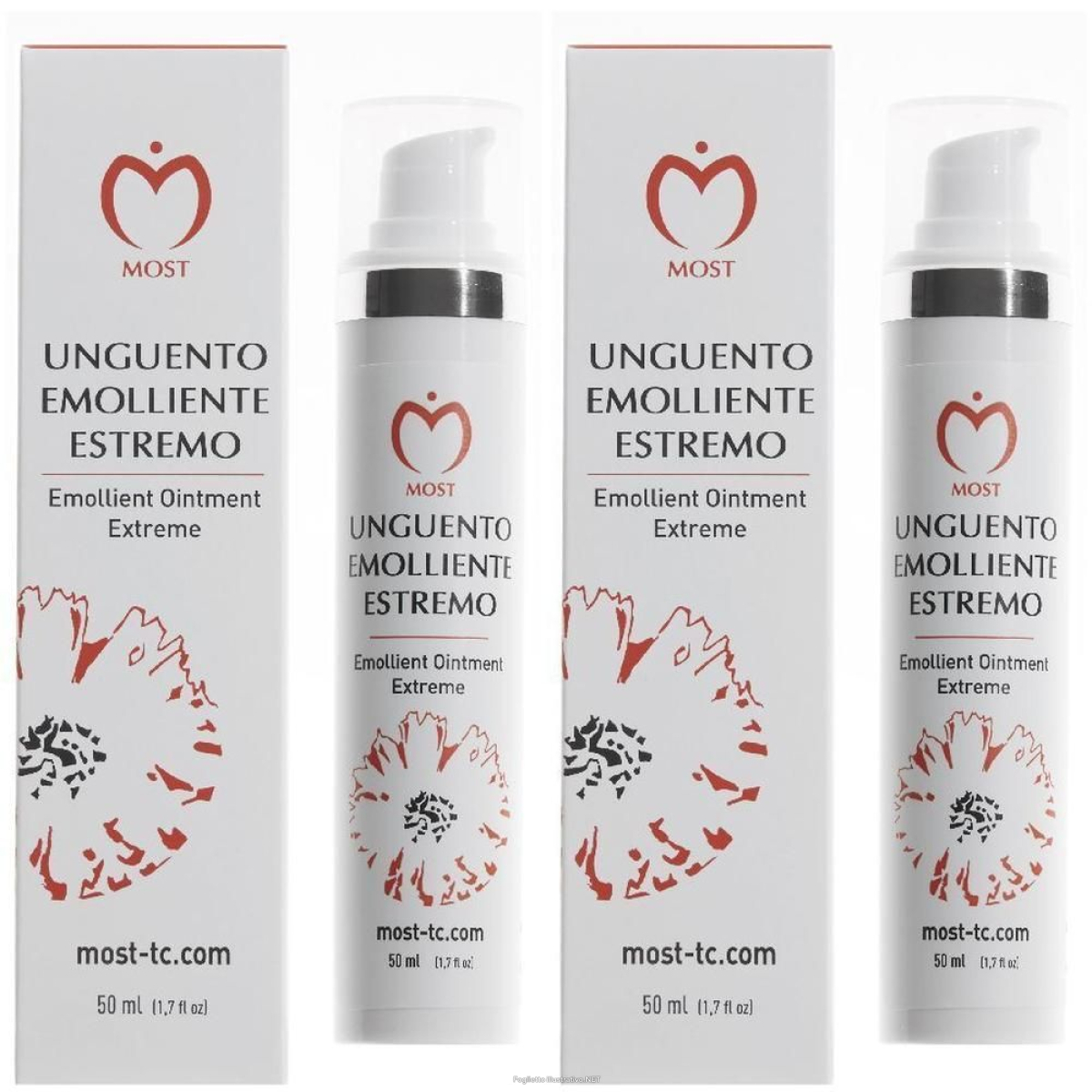 Cerca Offerte di most unguento emolliente estremo 50 ml 2x50 ml pomata e acquista online