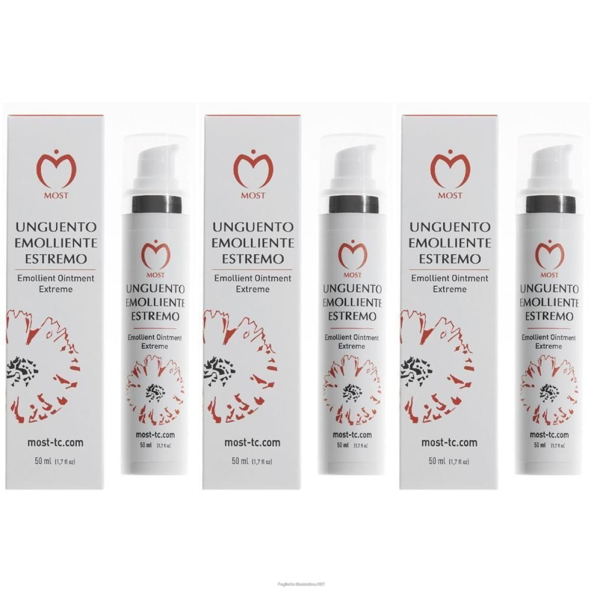 Cerca Offerte di most unguento emolliente estremo 50 ml 3x50 ml pomata e acquista online