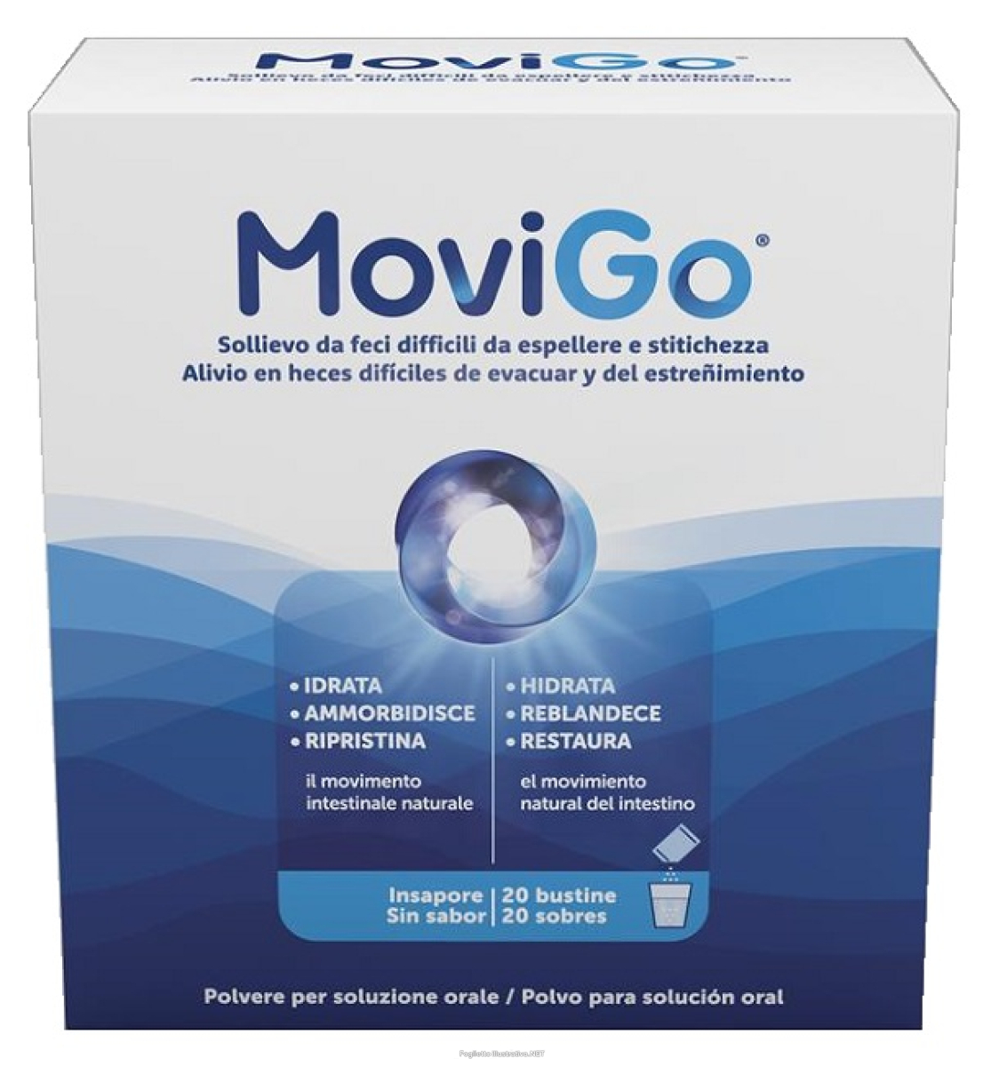 Cerca Offerte di movigo dispositivo medico per la stitichezza polvere per soluzione orale 20 bustine e acquista online