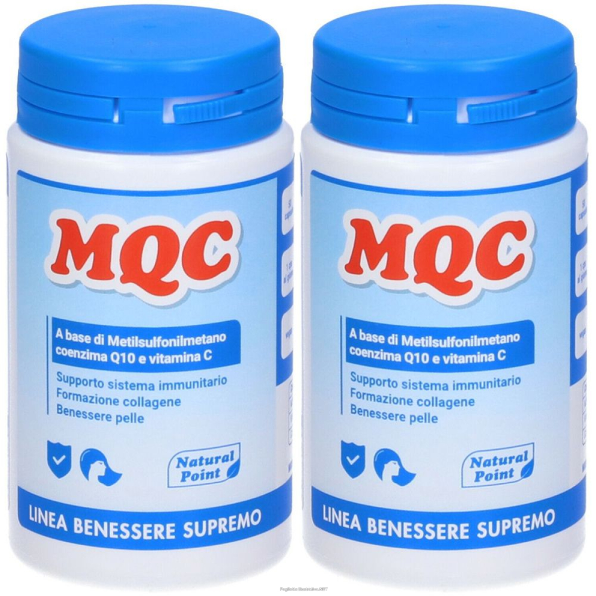 Cerca Offerte di mqc integratore alimentare set da 2 2x50 pz capsule e acquista online