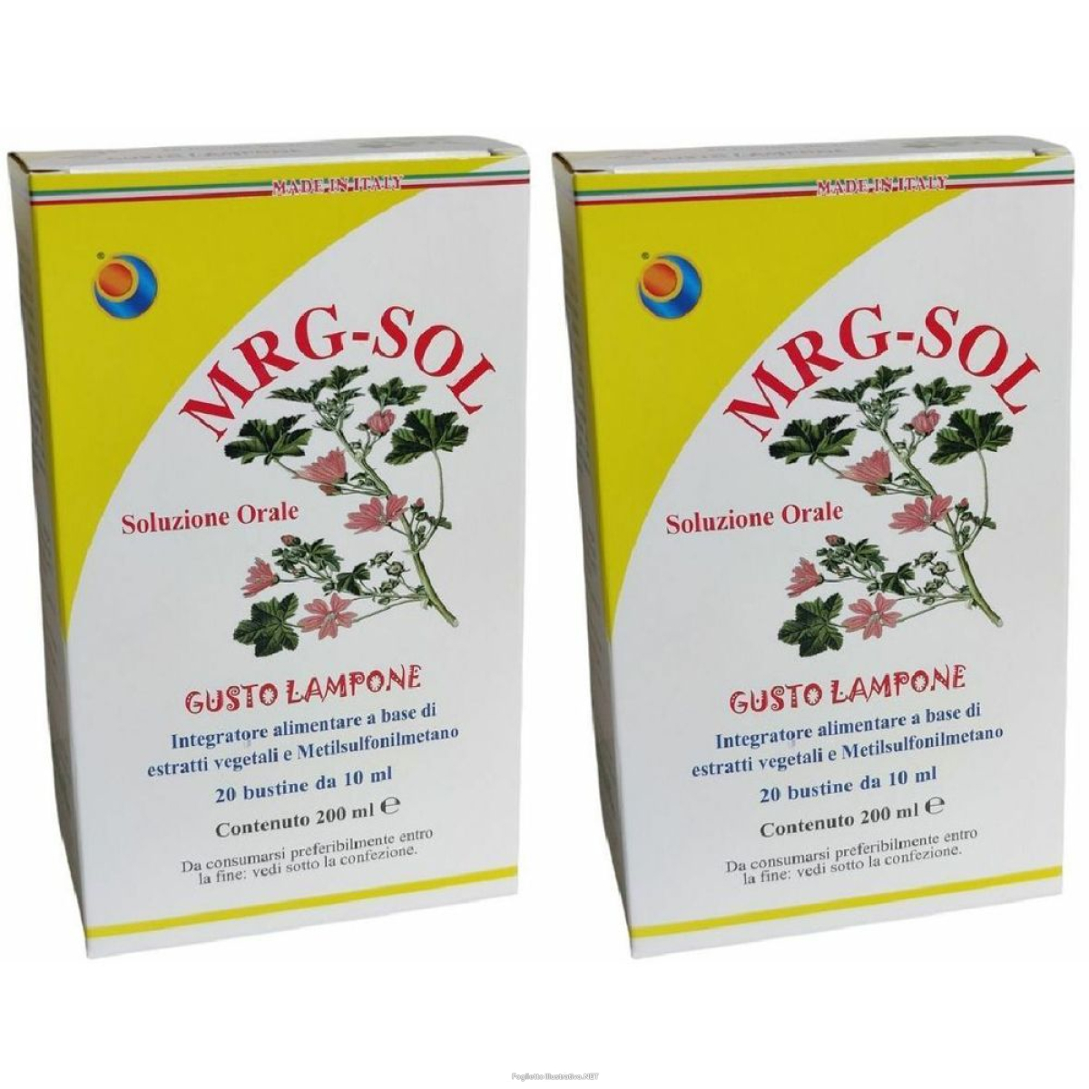 Cerca Offerte di mrg-sol soluzione orale gusto lampone set da 2 2x20x10 ml or e acquista online