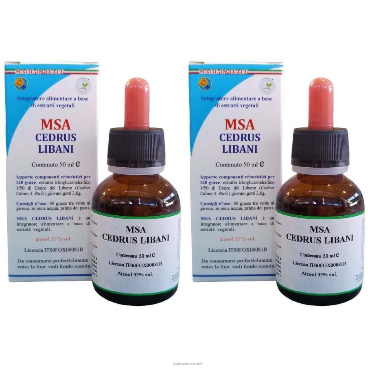 Cerca Offerte di msa cedrus libani gocce 2x50 ml soluzione orale e acquista online