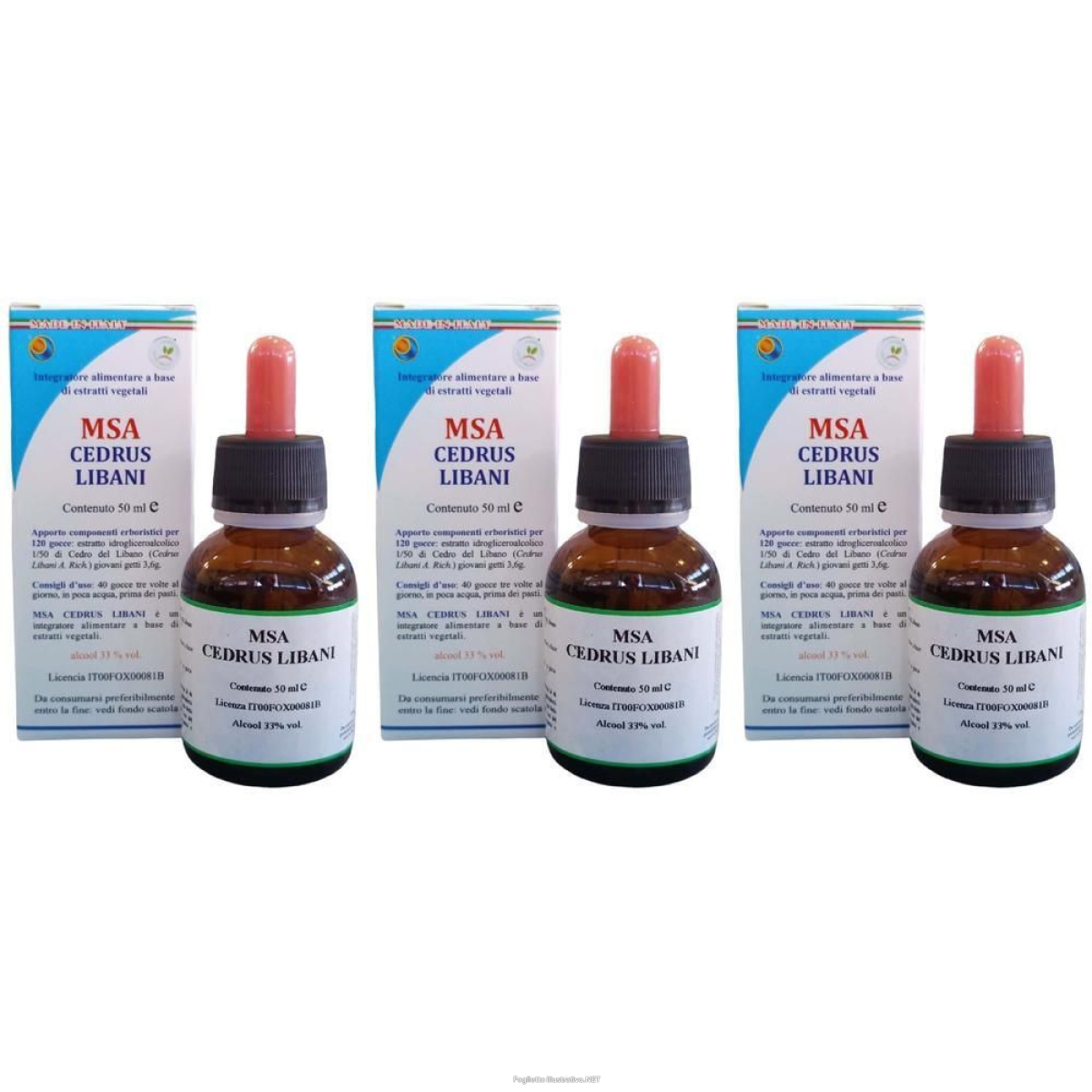 Cerca Offerte di msa cedrus libani gocce 3x50 ml soluzione orale e acquista online