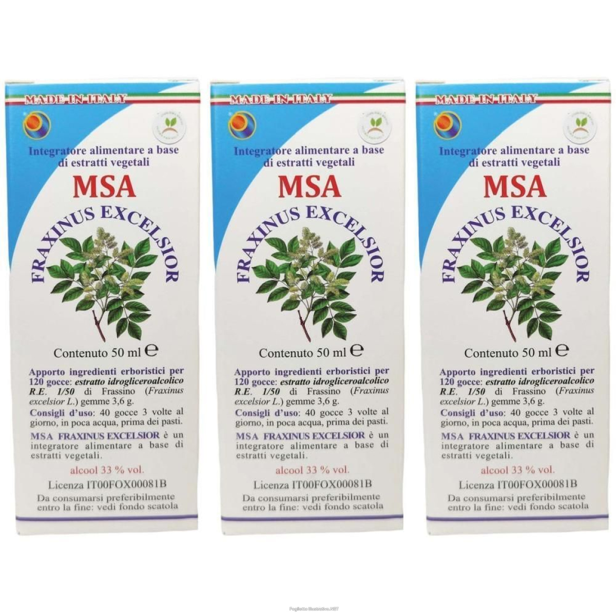 Cerca Offerte di msa fraxinus excelsior 50 ml 3x50 ml soluzione orale e acquista online