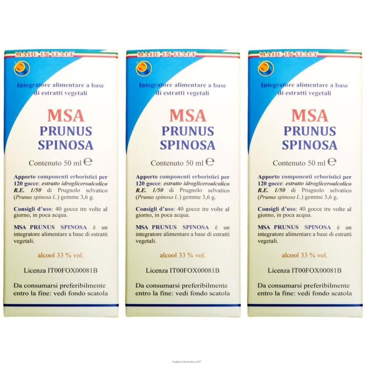 Cerca Offerte di msa prunus spinosa gocce 3x50 ml orali e acquista online