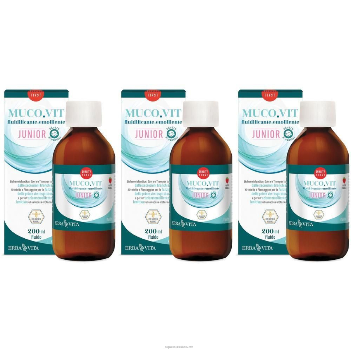 Cerca Offerte di muco.vit fluidificante-emolliente junior 3x200 ml soluzione orale e acquista online
