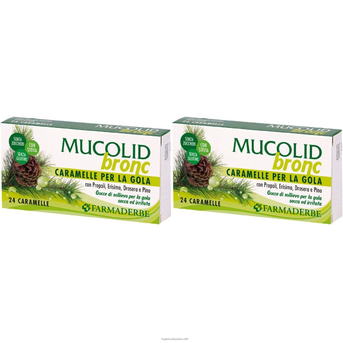 Cerca Offerte di mucolid bronc caramelle set da 2 2x70 g e acquista online