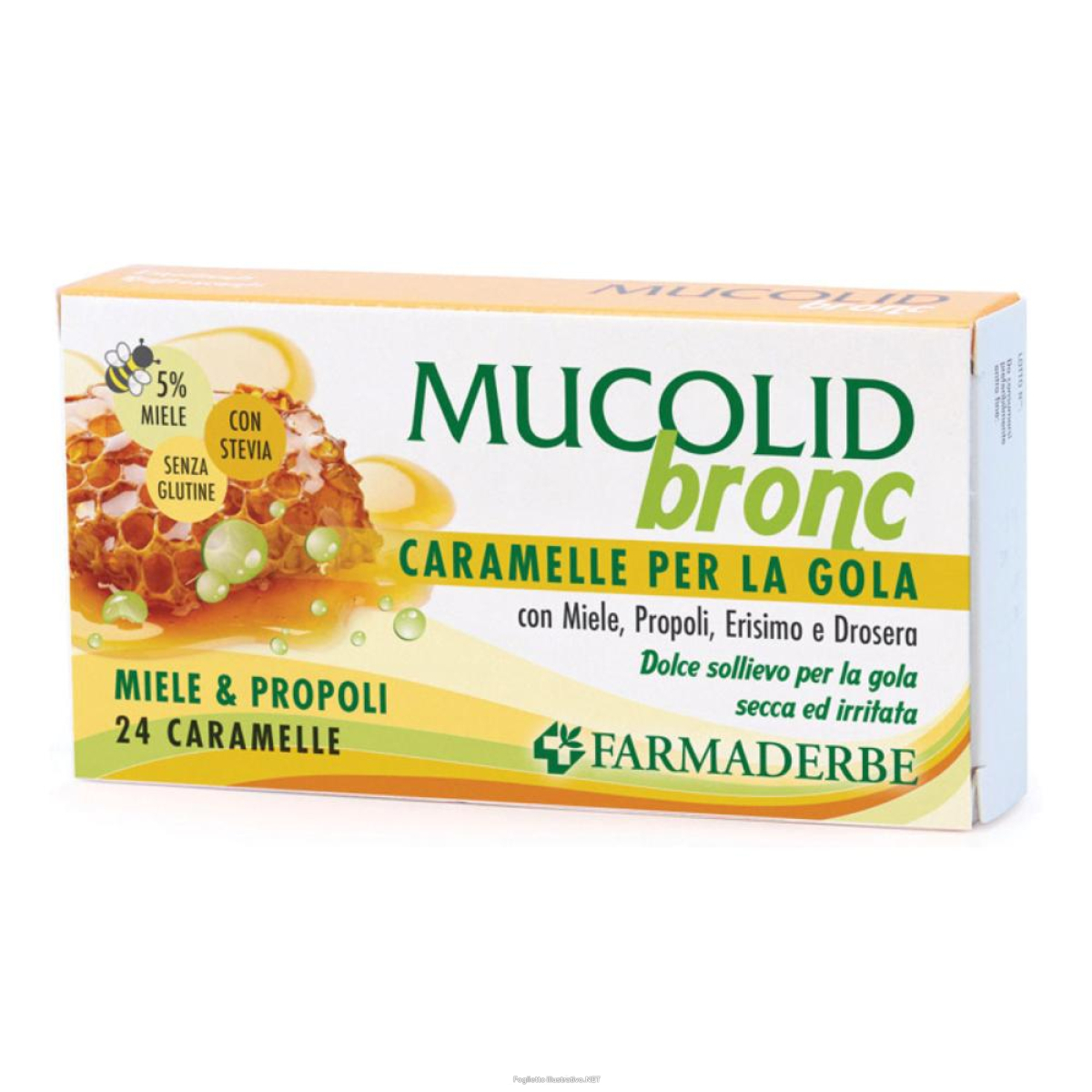 Cerca Offerte di mucolid bronc miele & propoli 24 caramelle e acquista online