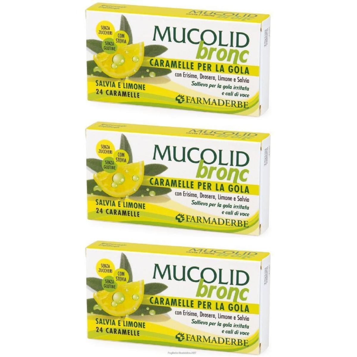 Cerca Offerte di mucolid bronc salvia&lim 24car 3x70 g caramelle e acquista online