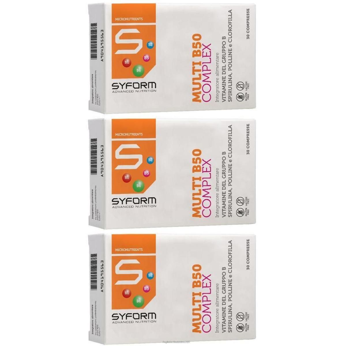 Cerca Offerte di multi b50 complex 30 compresse da 1200 mg 3x30 pz e acquista online