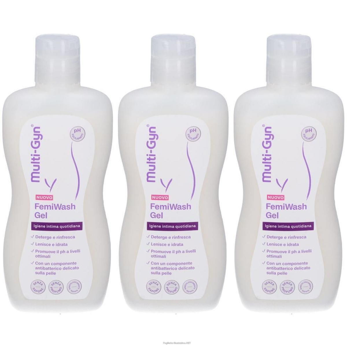 Cerca Offerte di multi-gyn femiwash gel 220 ml 3x220 ml e acquista online