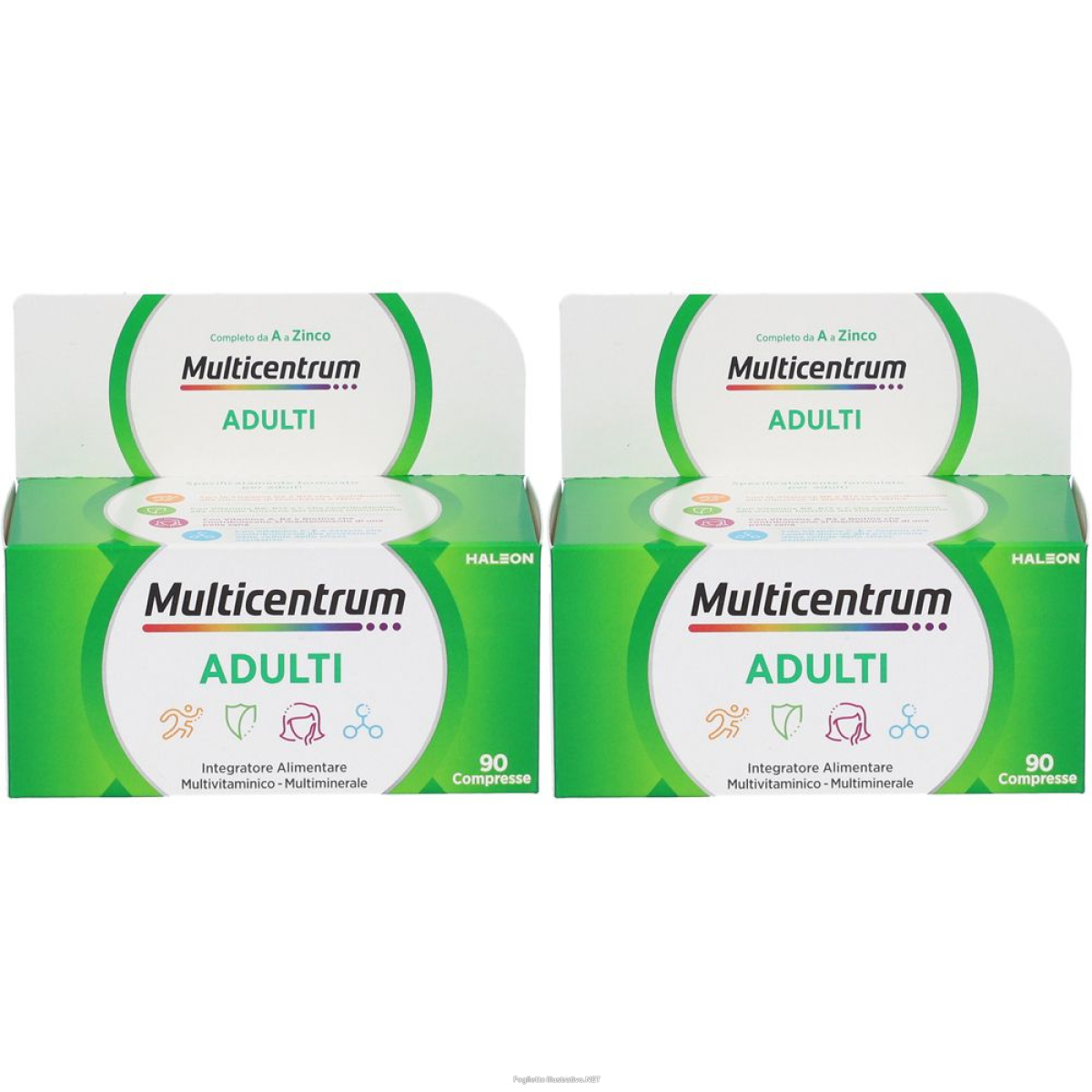 Cerca Offerte di multicentrum adulti 90 compresse integratore multivitaminico set da 2 e acquista online