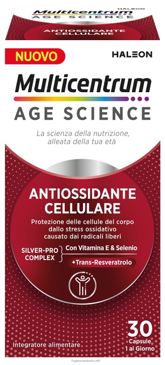 Cerca Offerte di multicentrum age science antiossidante cellulare integratore per contrastare lo stress ossidativo 30 capsule e acquista online