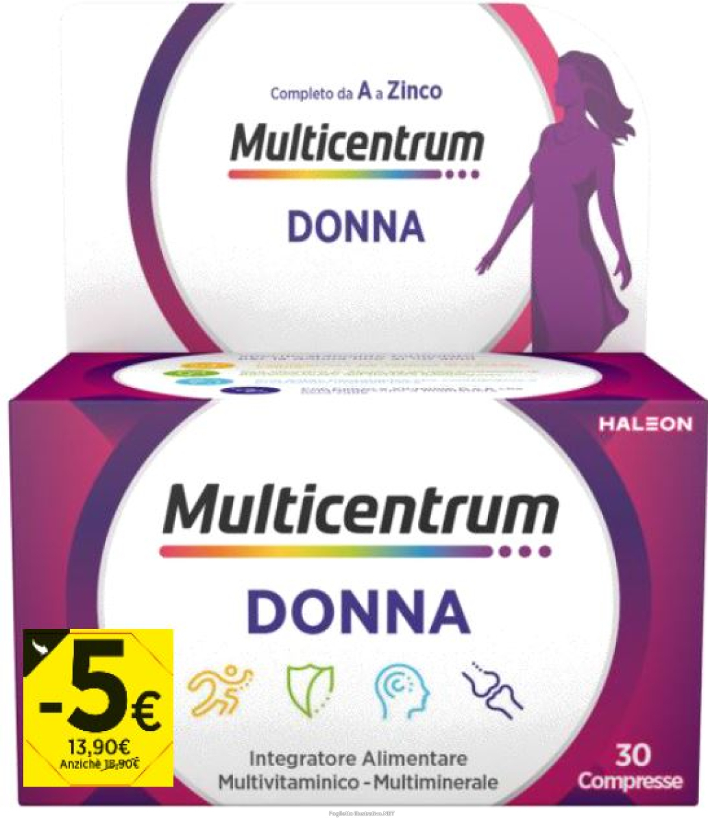 Cerca Offerte di multicentrum donna 30 compresse promo 2026 e acquista online