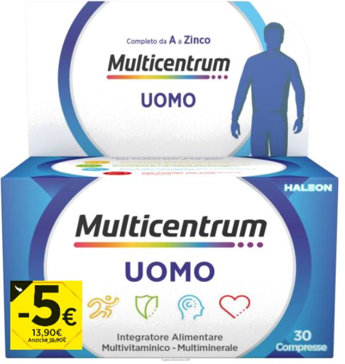 Cerca Offerte di multicentrum donna 50+ 30 compresse promo 2026 e acquista online
