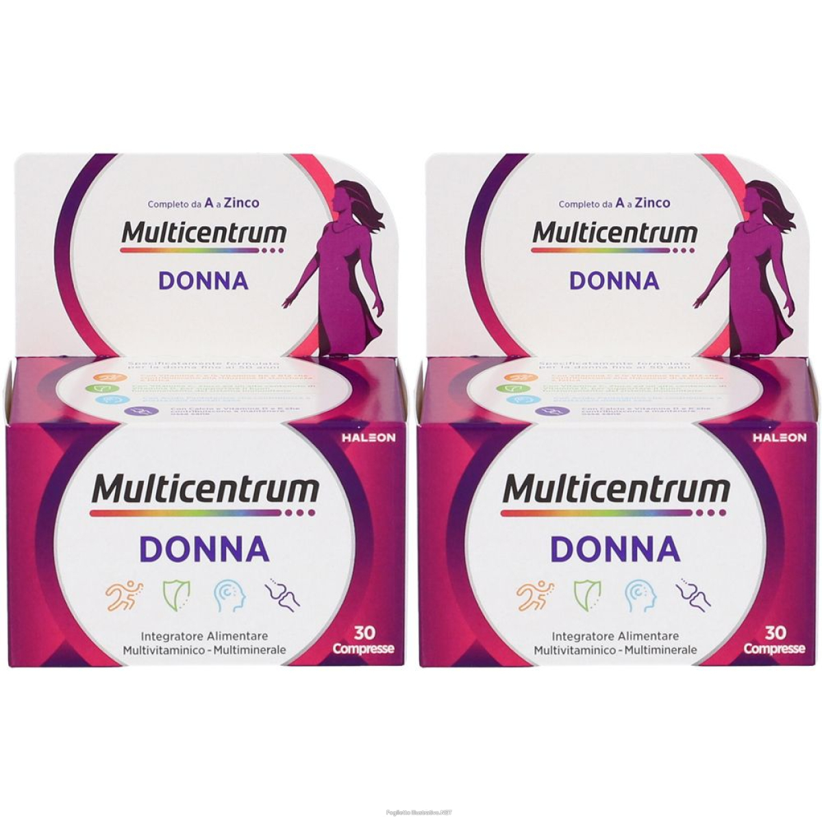 Cerca Offerte di multicentrum donna integratore multivitaminico set da 2 2x30 pz compre e acquista online