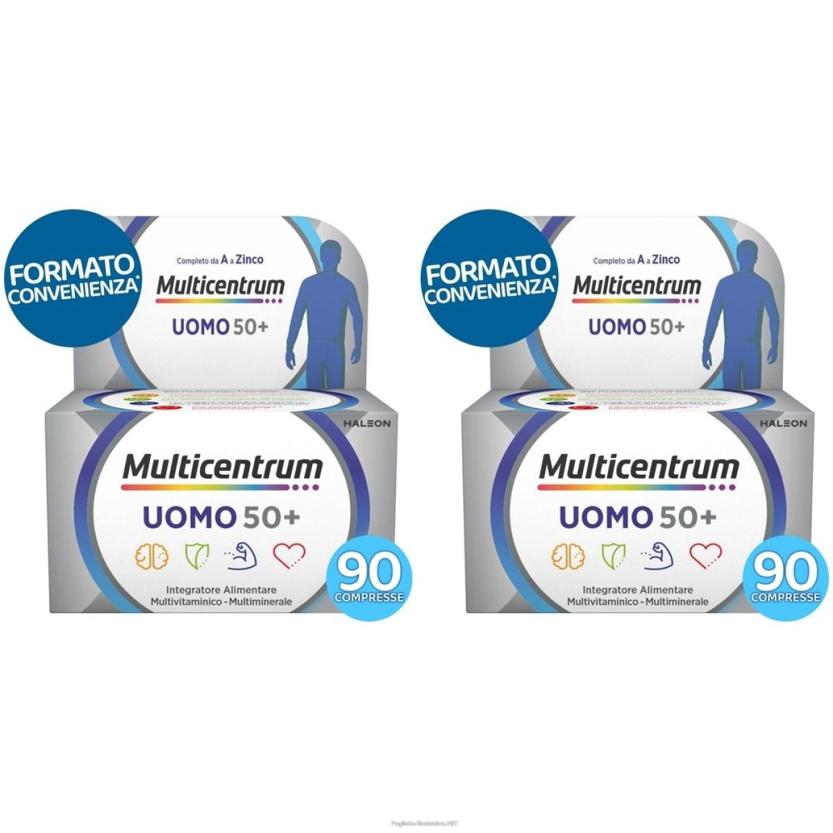 Cerca Offerte di multicentrum uomo 50+ 90 compresse integratore multivitaminico per uom e acquista online