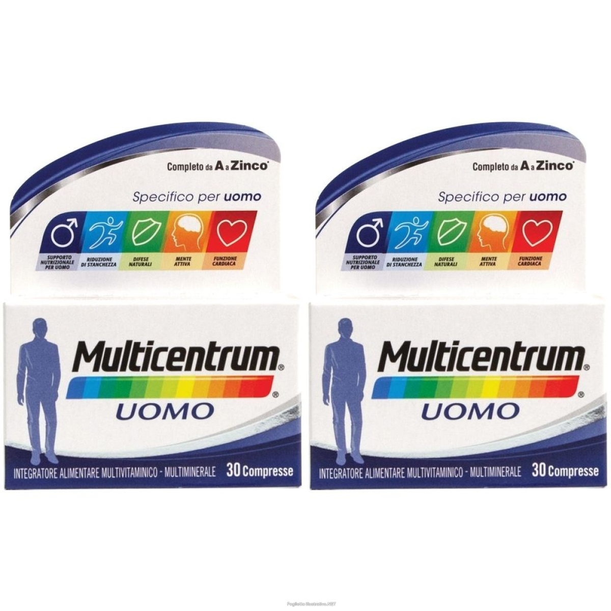 Cerca Offerte di multicentrum uomo integratore multivitaminico per uomini set da 2 2x30 e acquista online