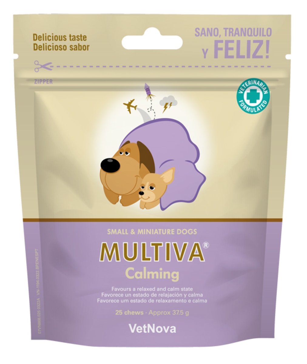 Cerca Offerte di Multiva calming small & miniature dogs - mangime complementare per cani 25 chews e acquista online