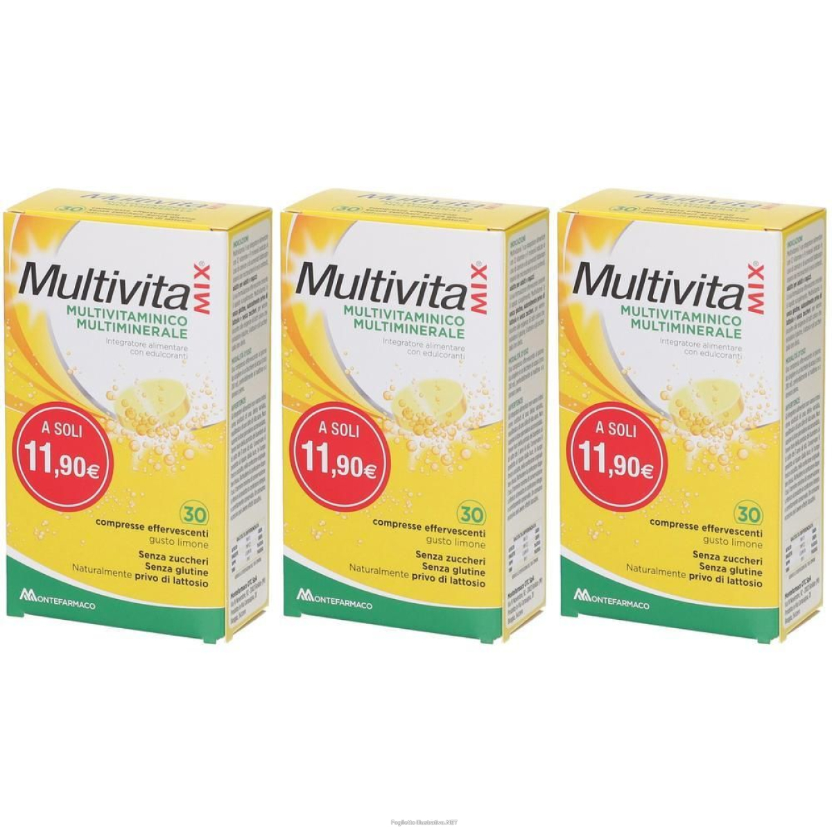 Cerca Offerte di multivita mix multivitaminico multiminerale compresse 3x135 g compress e acquista online