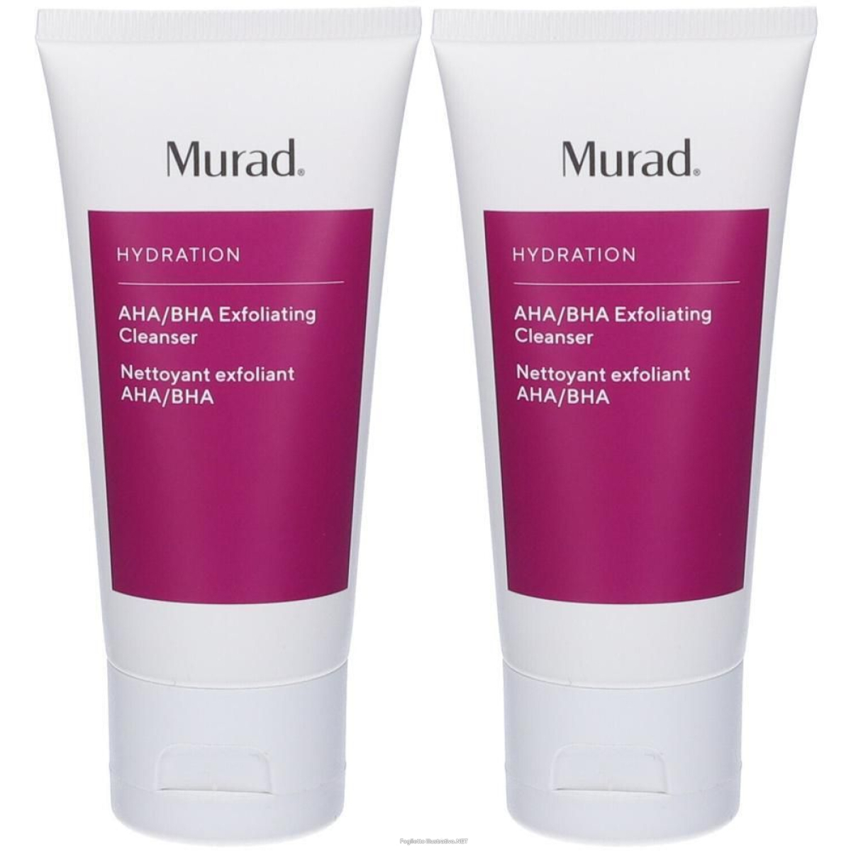 Cerca Offerte di murad aha/bha detergente esfoliante 2x60 ml e acquista online