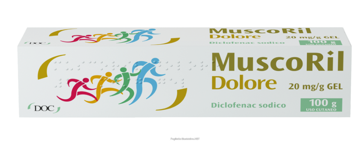 Cerca Offerte di muscoril dolore 20 mg/g gel  diclofenac, corrispondente a diclofenac sodico (come diclofenac dietilammina) e acquista online