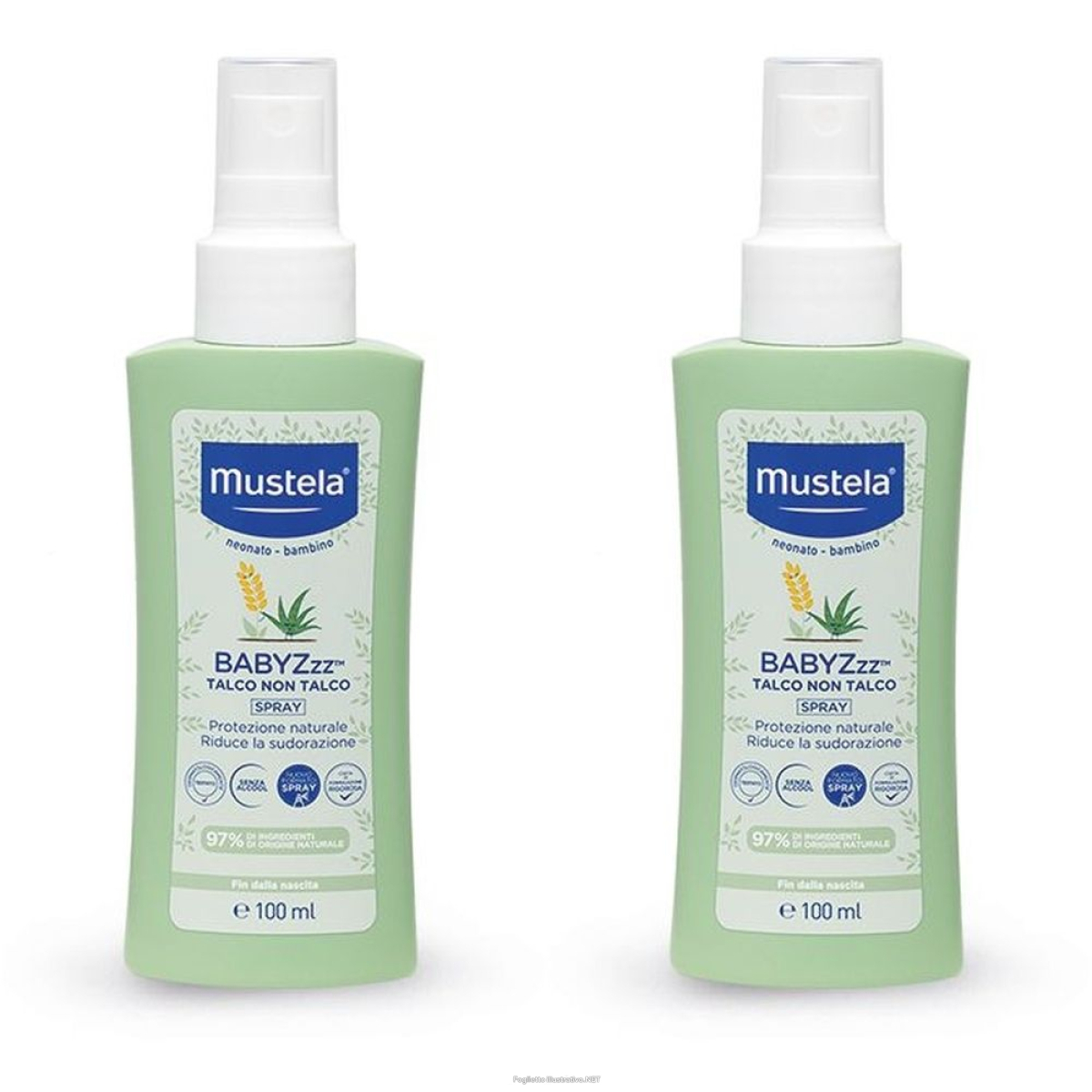 Cerca Offerte di mustela® babyzzz talco non spray set da 2 2x100 ml e acquista online
