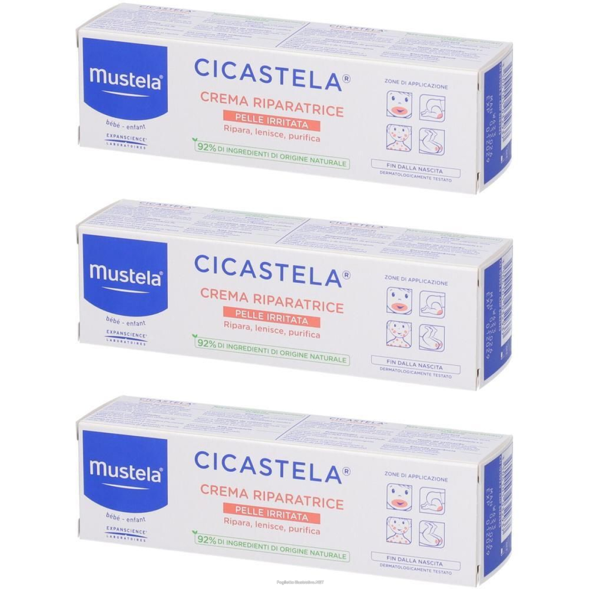 Cerca Offerte di mustela cicastela 40 ml 3x40 ml crema e acquista online