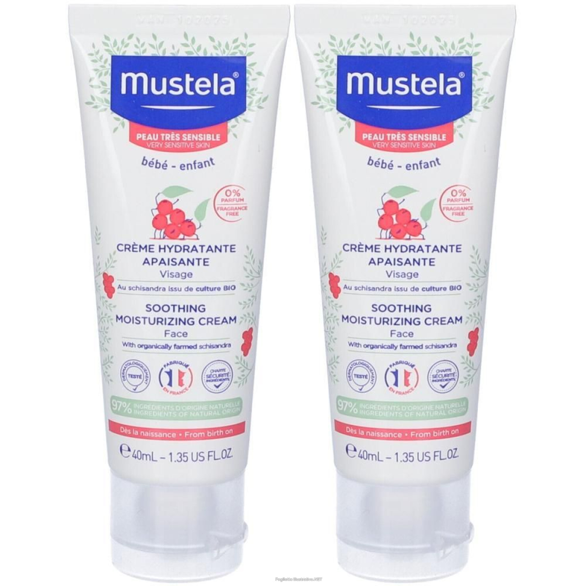 Cerca Offerte di mustela crema viso idratante lenitiva 2x40 ml e acquista online