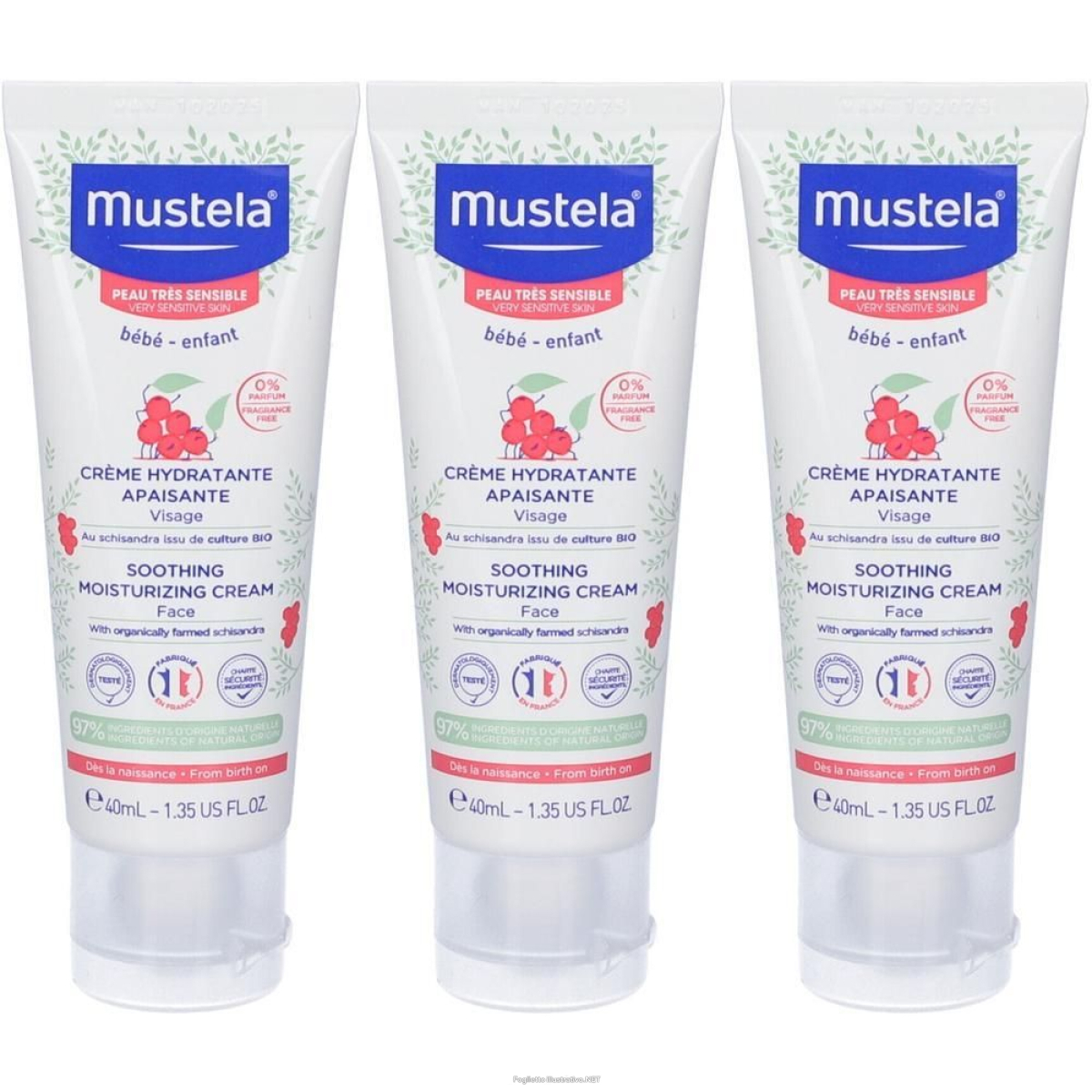 Cerca Offerte di mustela crema viso idratante lenitiva 3x40 ml e acquista online