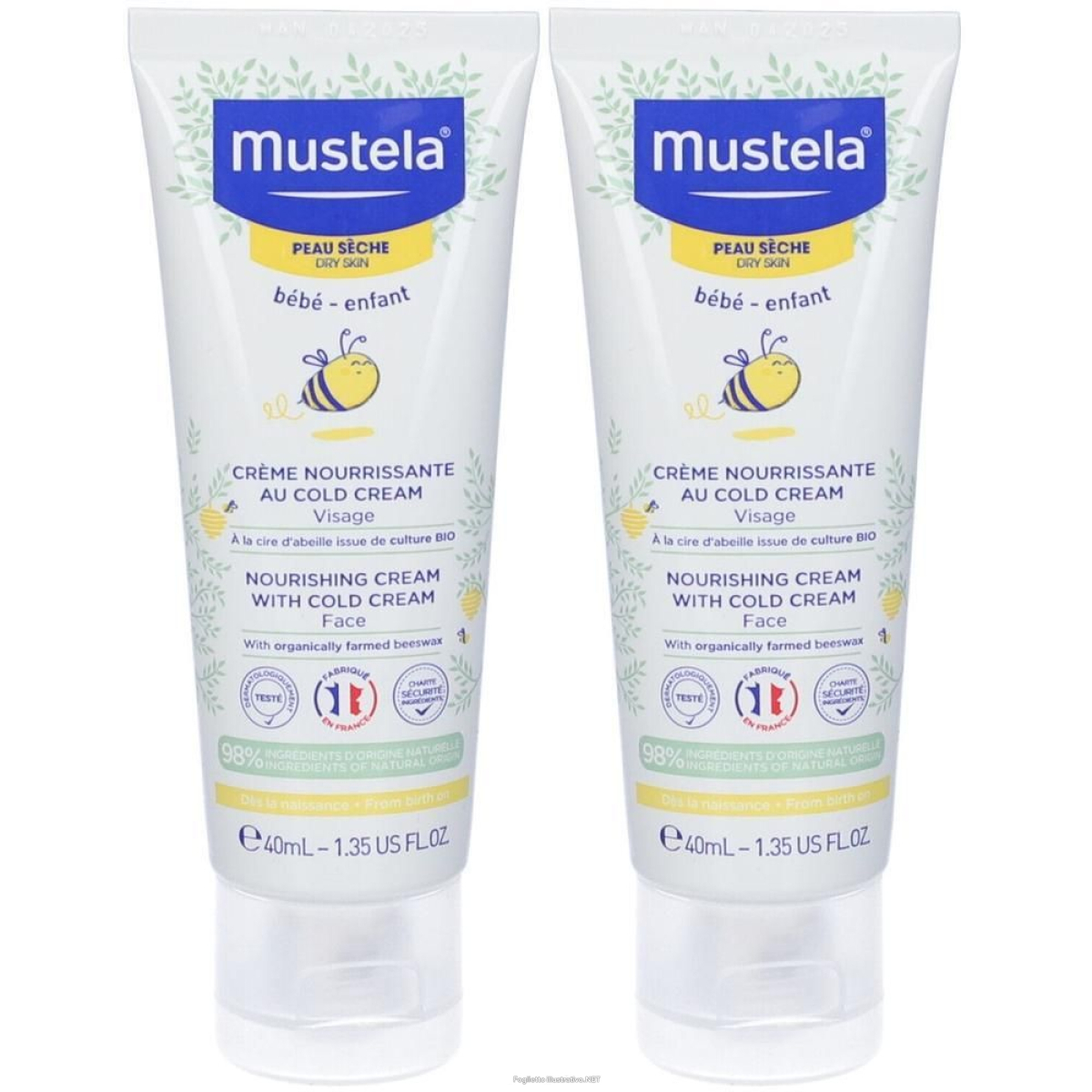 Cerca Offerte di mustela crema viso nutriente alla cold cream 2x40 ml e acquista online
